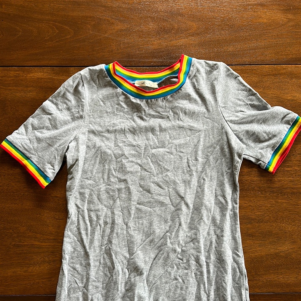 Rainbow T-Shirt Dress